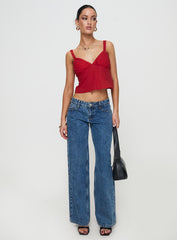 Prevost Cami Top Red