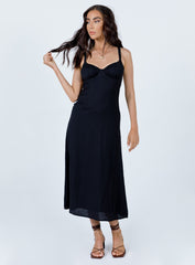 Georgia Midi Dress Black