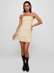 Believe My Mind Playsuit Beige