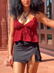 Angel Mini Skirt Black