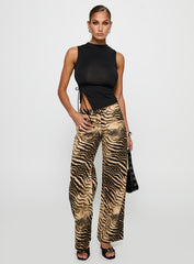 Low Rise Roomy Pants Multi