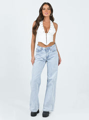 Palladia PU Jordy Corset White