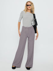 Ambient Wide Leg Pant Grey