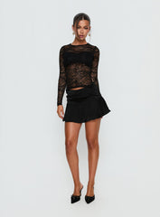 Vanish Mini Skort Black