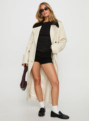 Soho Trench Coat Beige