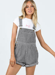 Kacey Short Overalls Grey