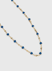 Abagail Gemstone Necklace Gold
