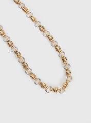 Annalie Linked Necklace Gold / Silver