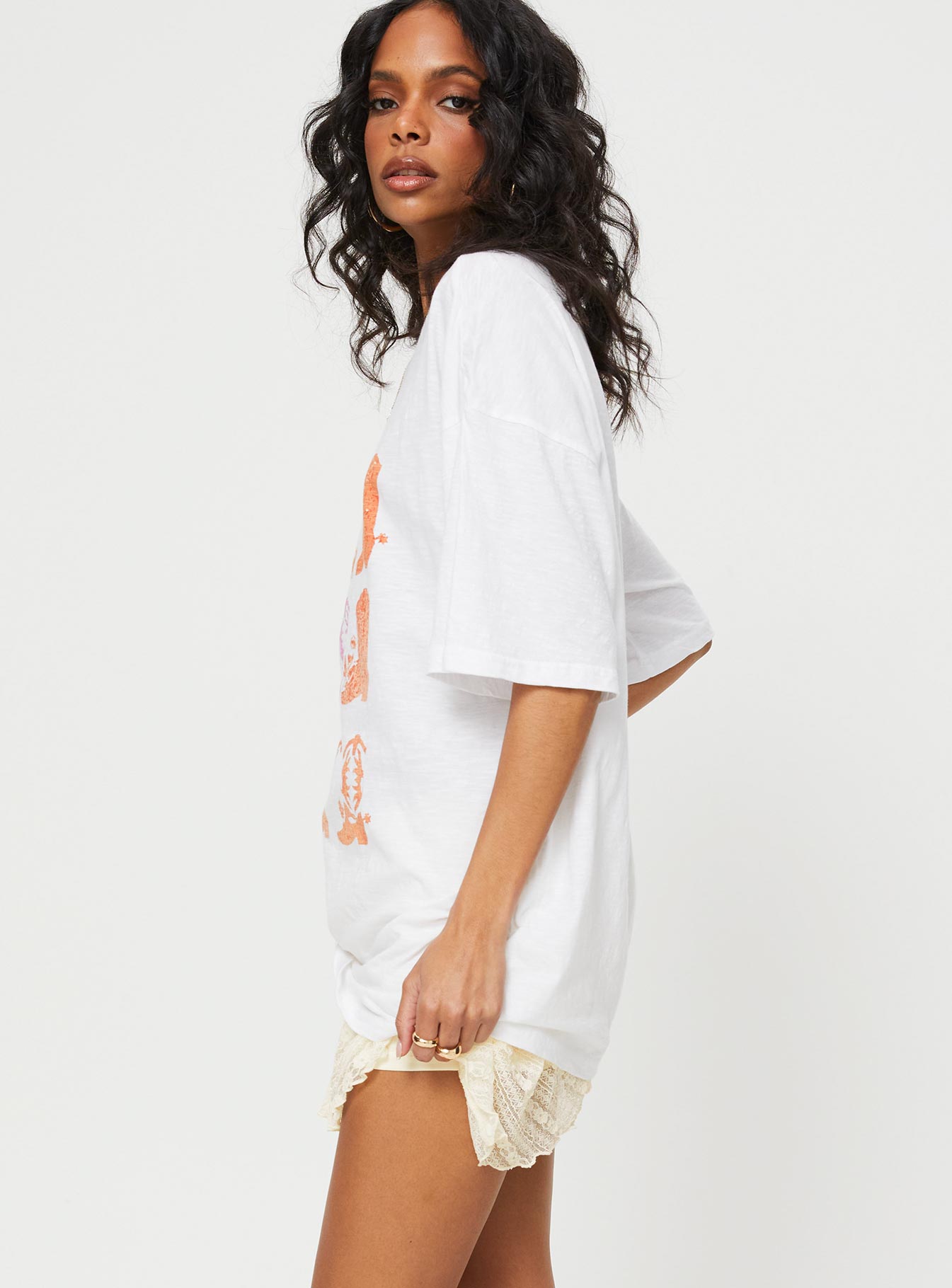 Chambre Oversized Graphic Tee White