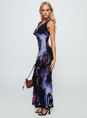 Bittersuite Cowl Maxi Dress Black