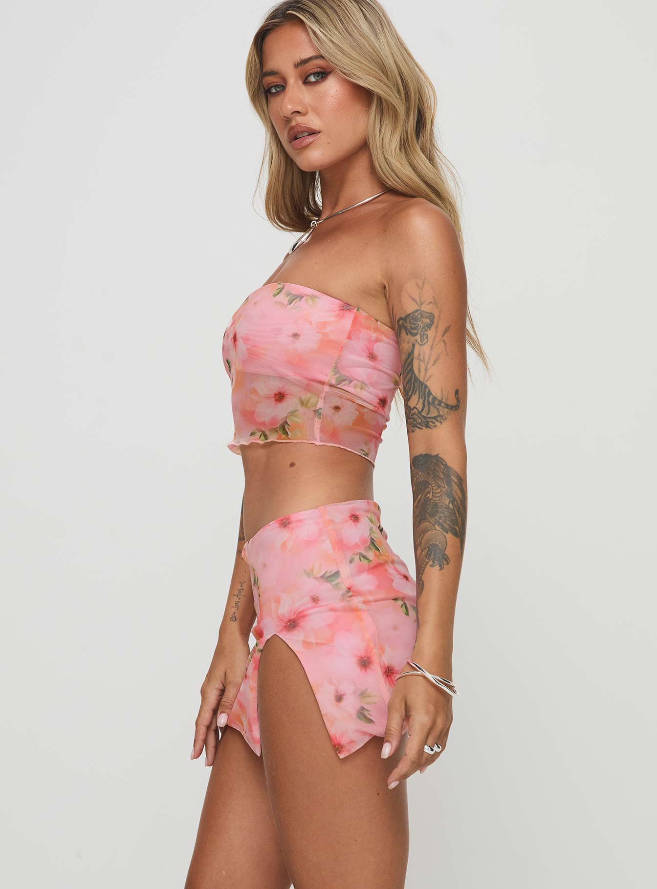 Corella Set Digital Pink Floral