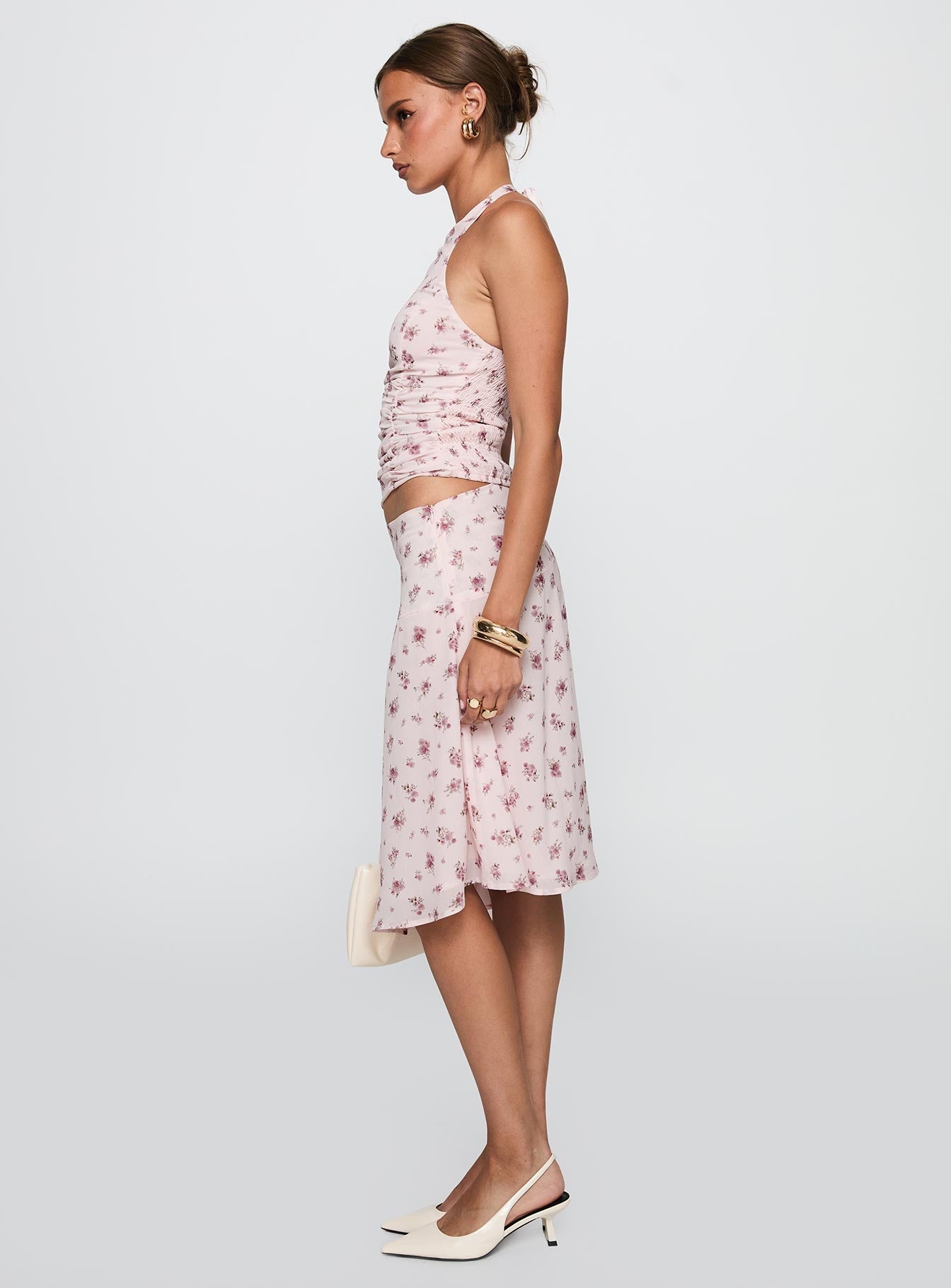 Mixed Media Set Pink Floral