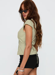 Arianwyn Short Sleeve Shirt Sage