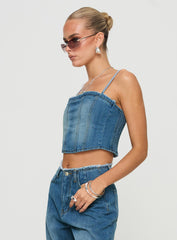 Vihaan Top Blue Wash