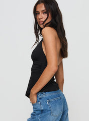 Averee Halter Top Black