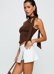 For The Thrill Skort White