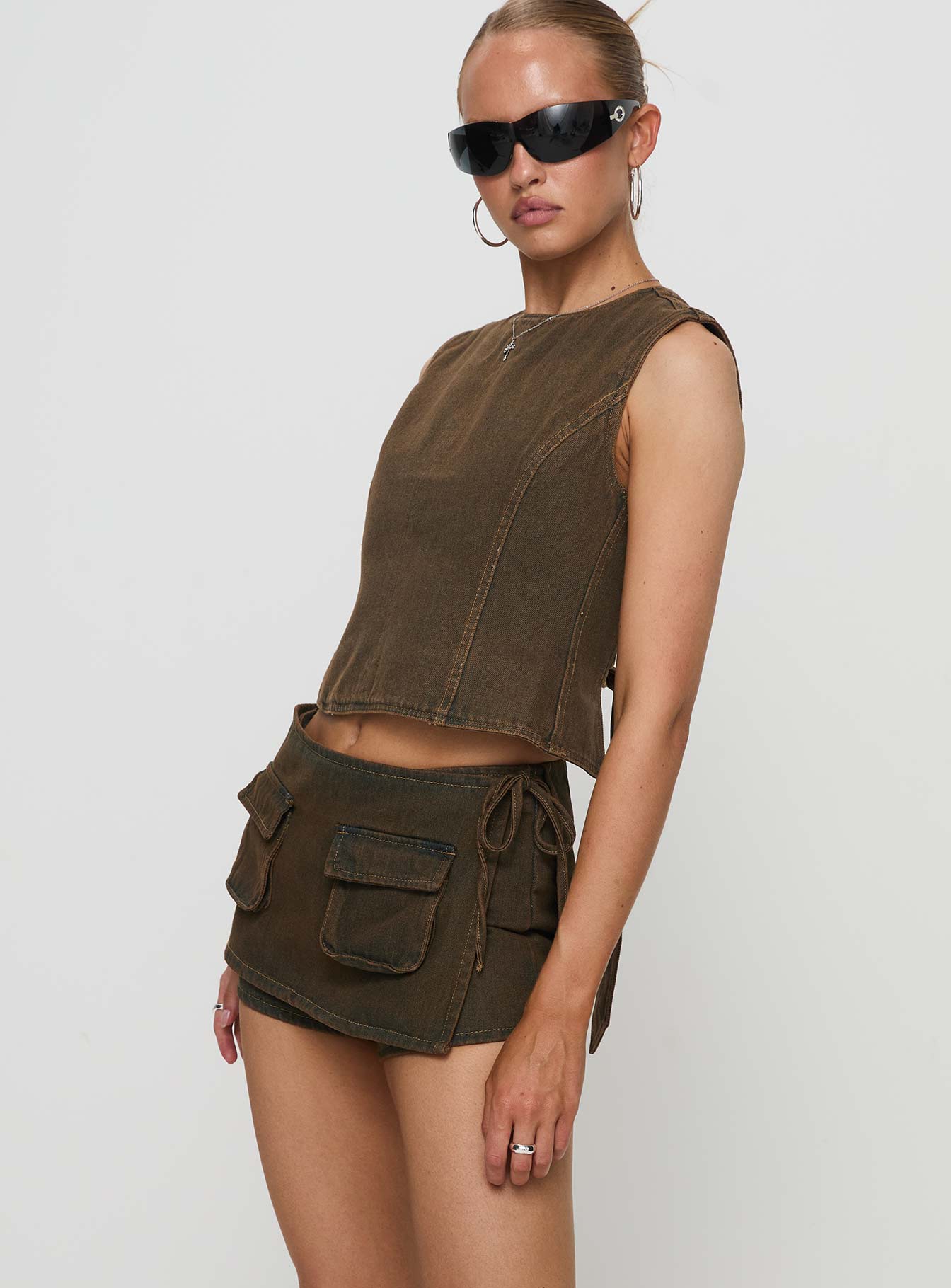 Countryside Skort Petrol