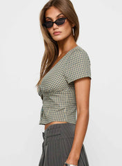 Isolda Top Multi Check