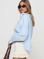 Chips Are Down Shirt Blue