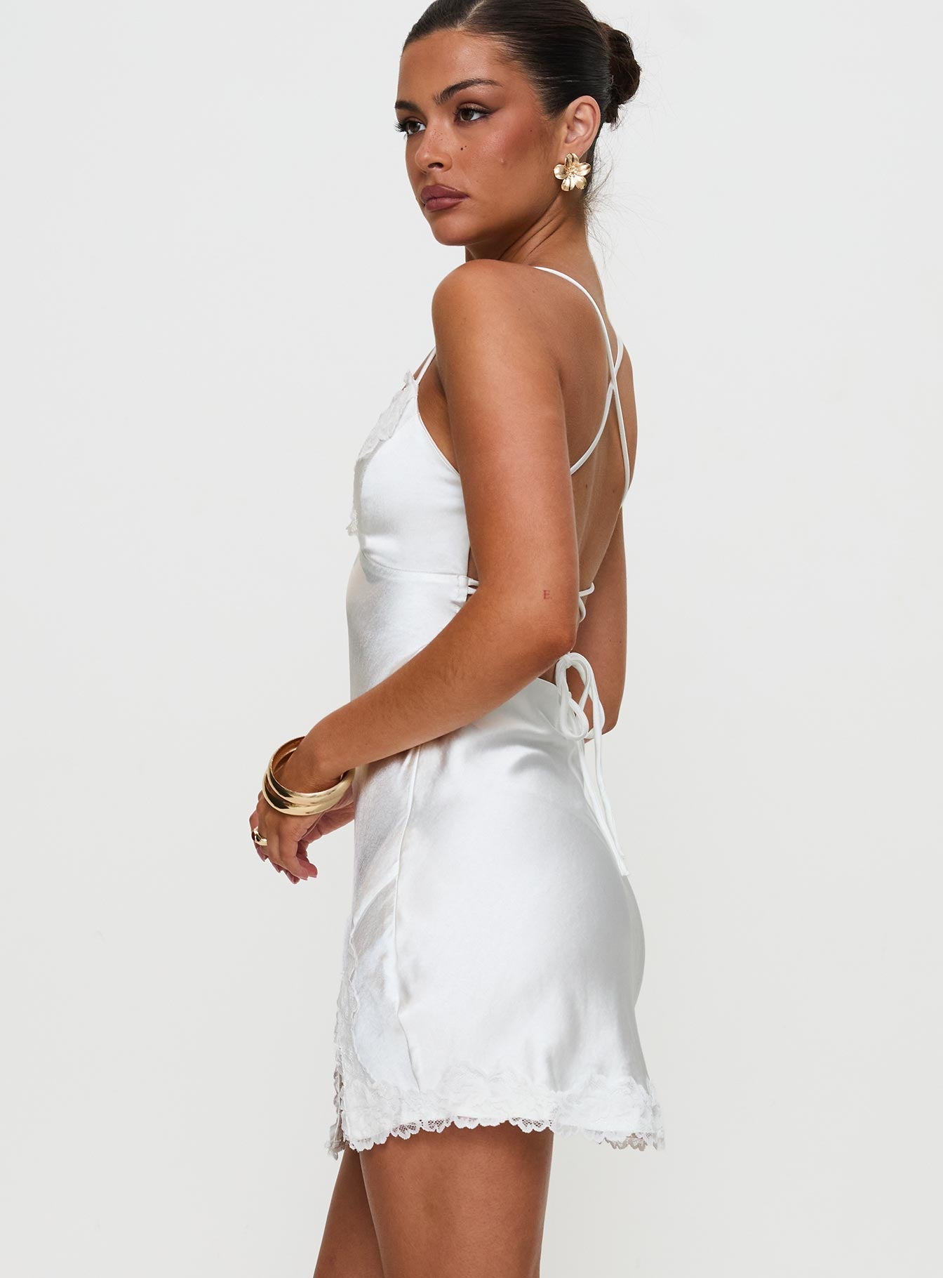 Anysa Mini Dress White