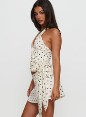 Beffanie Halter Wrap Set Polka Dot