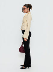 Dariana Flare Pants Black