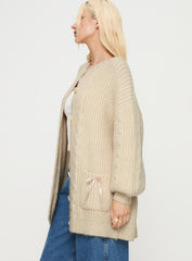 Cameliah Knit Cardigan Cream