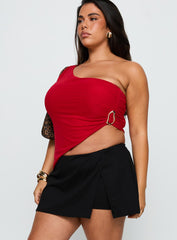 For The Thrill Skort Black Curve