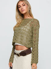 Birdena Sweater Green