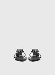 Billini Effy Heels Black Satin Diamante