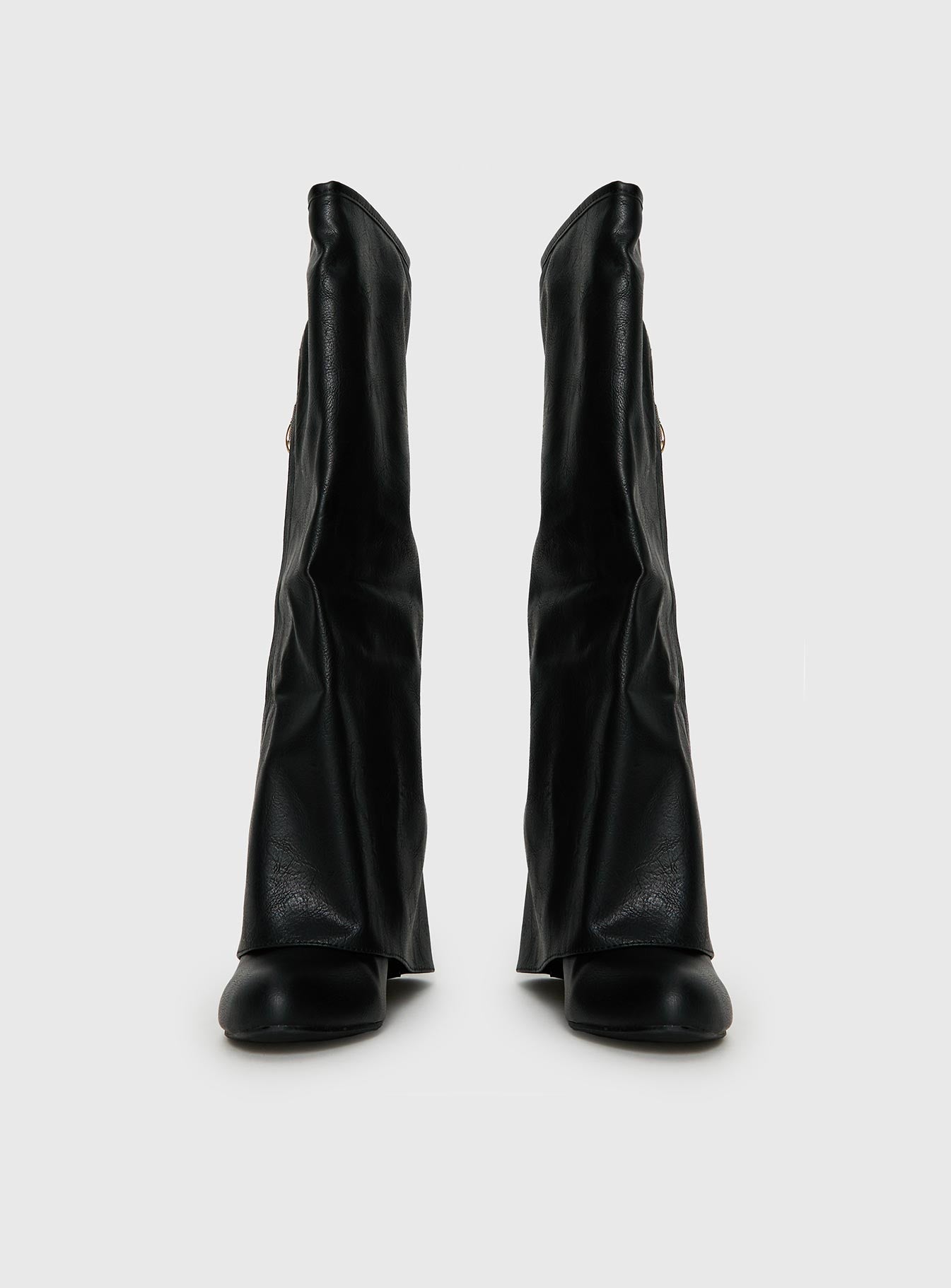 Ritz Knee High Boots Black