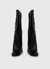 Ritz Knee High Boots Black