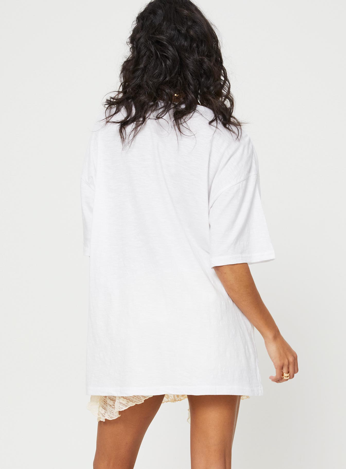 Chambre Oversized Graphic Tee White