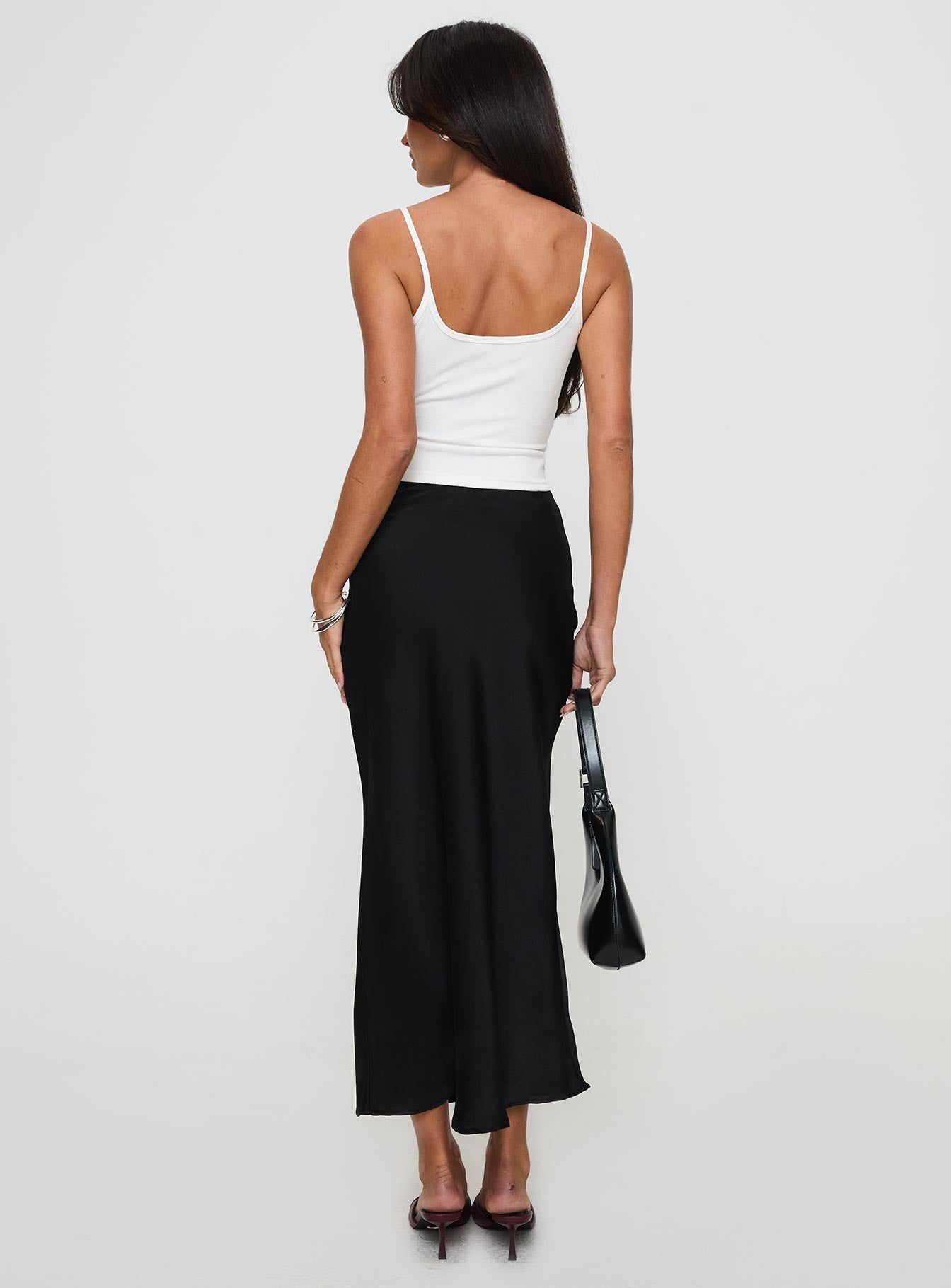 Haley Maxi Skirt Black