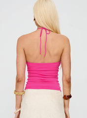 A Vision Hardware Detail Top Hot Pink