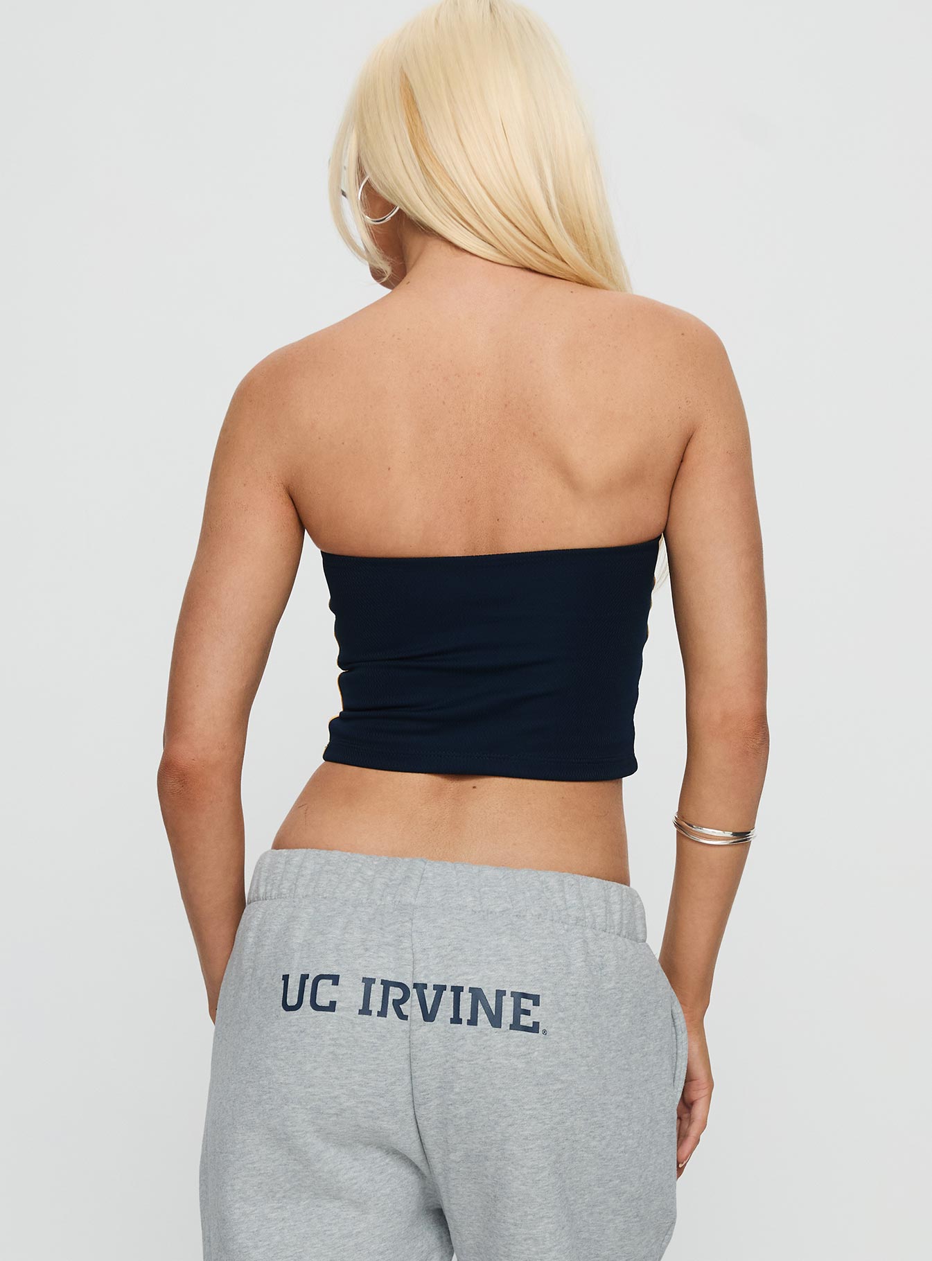 UC Irvine Jersey Tube Top Blue