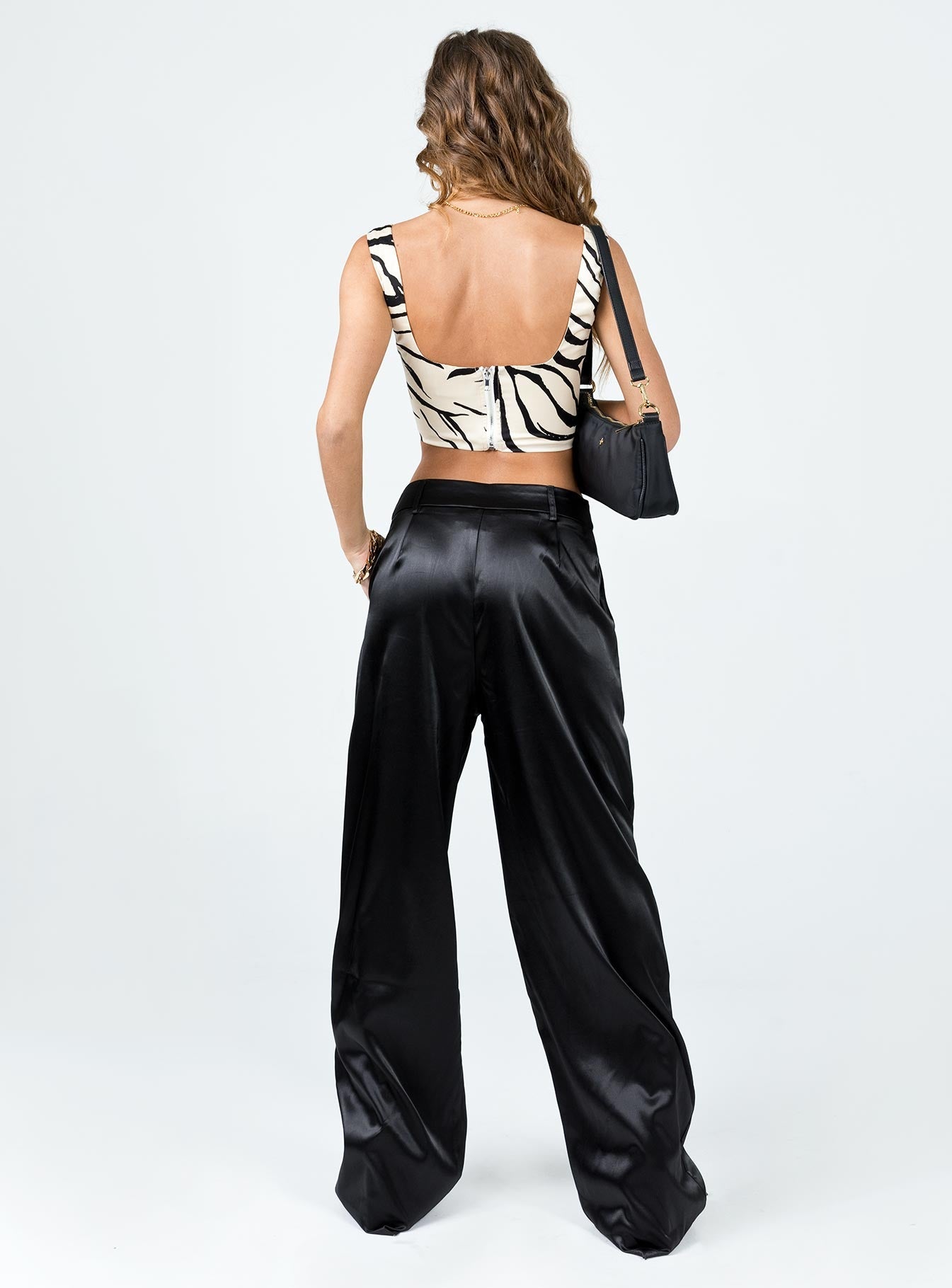 Archer Pants Satin Black