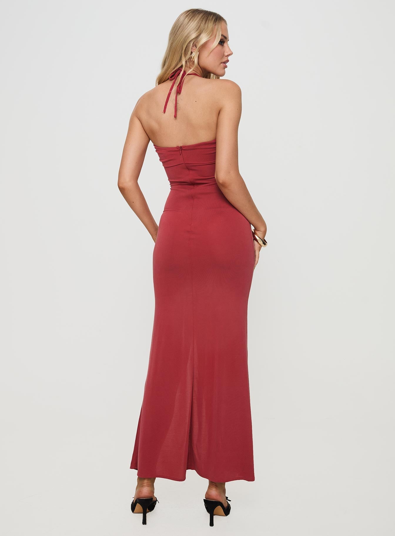 Destinations Maxi Dress Red