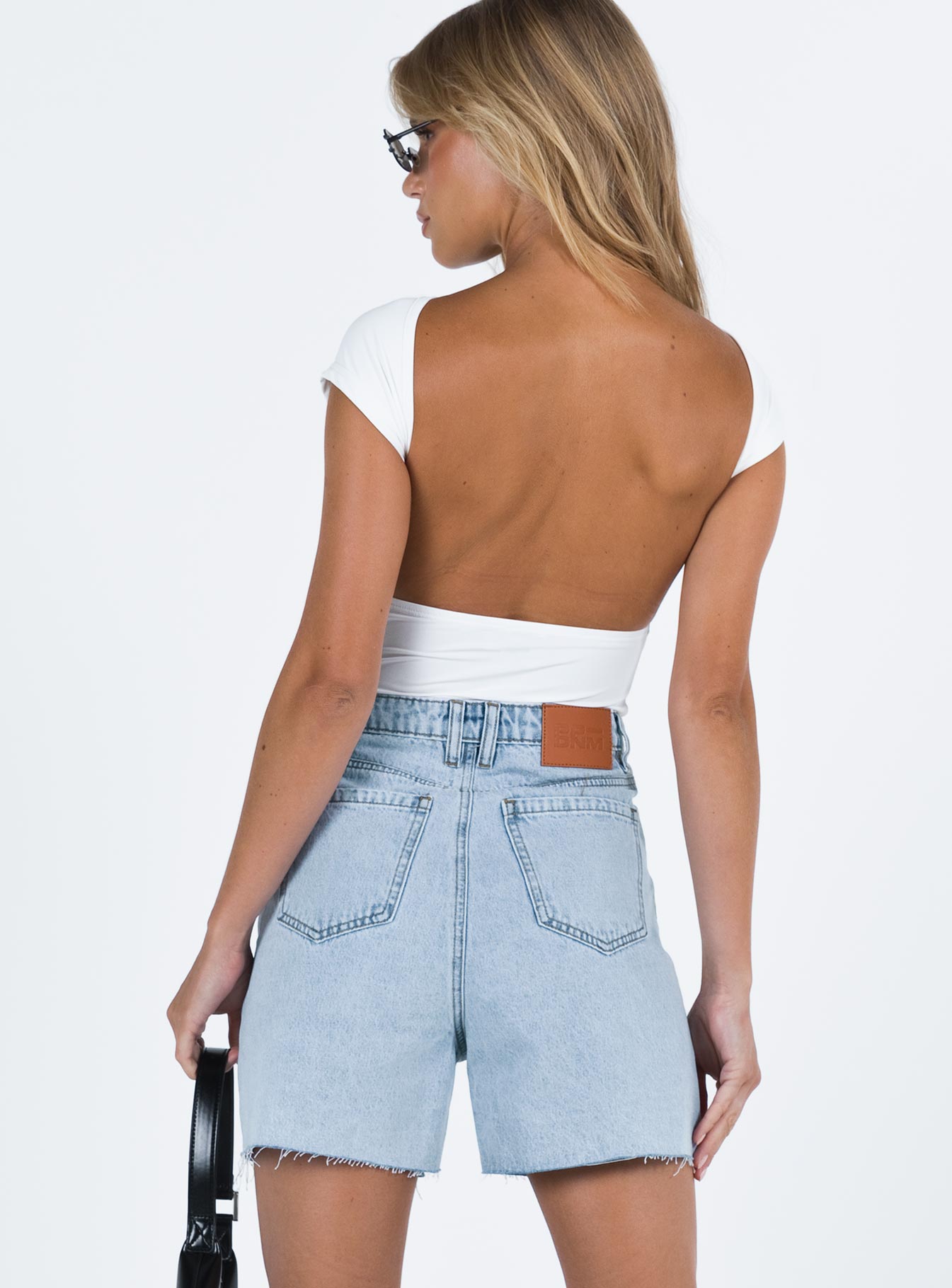 Impala Shorts Light Wash Denim