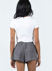 Beach House Shorts Cord Grey