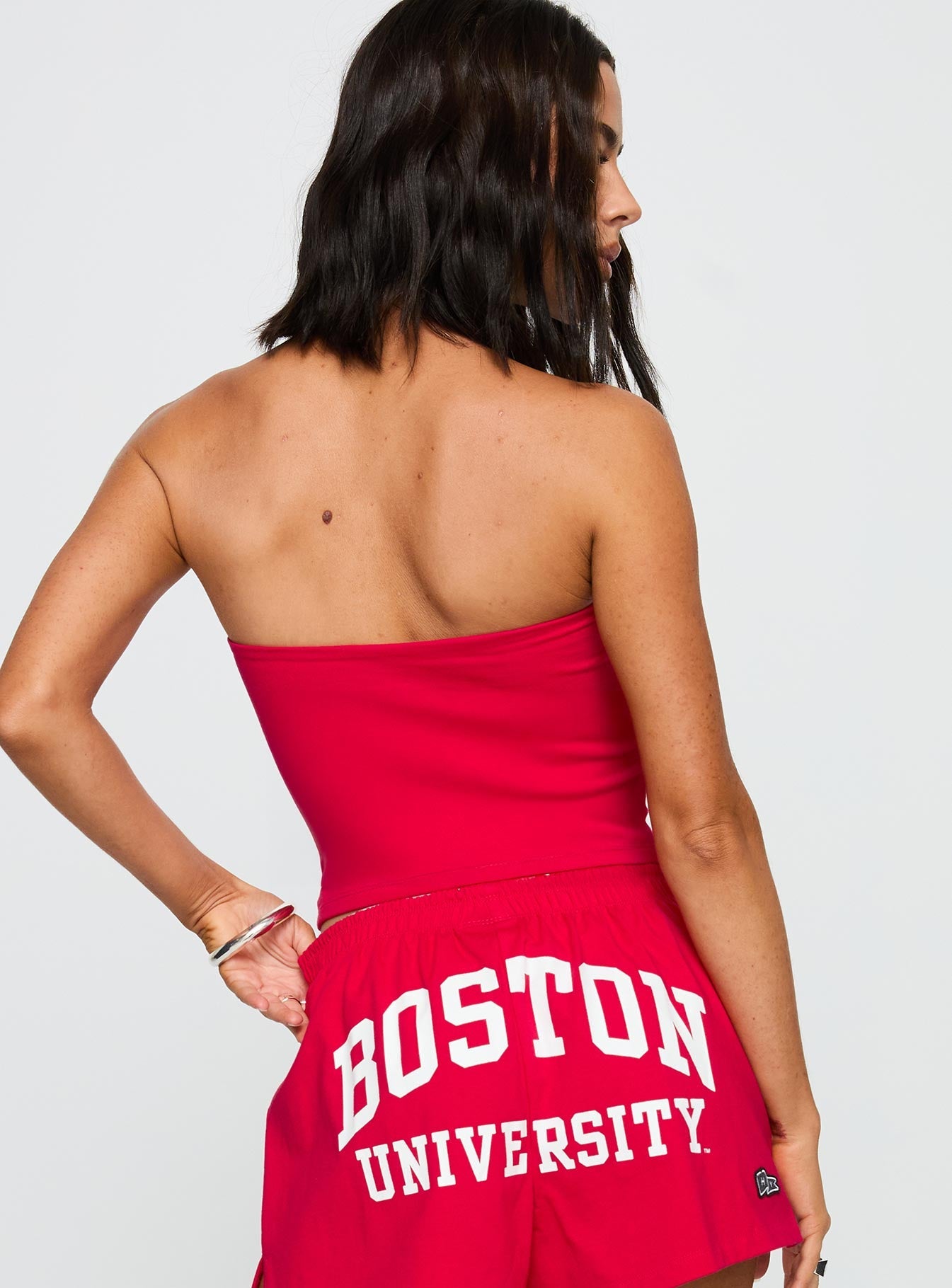 Boston University Tube Top Red