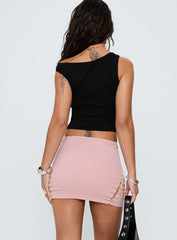 Dupont Mini Skirt Blush Pink
