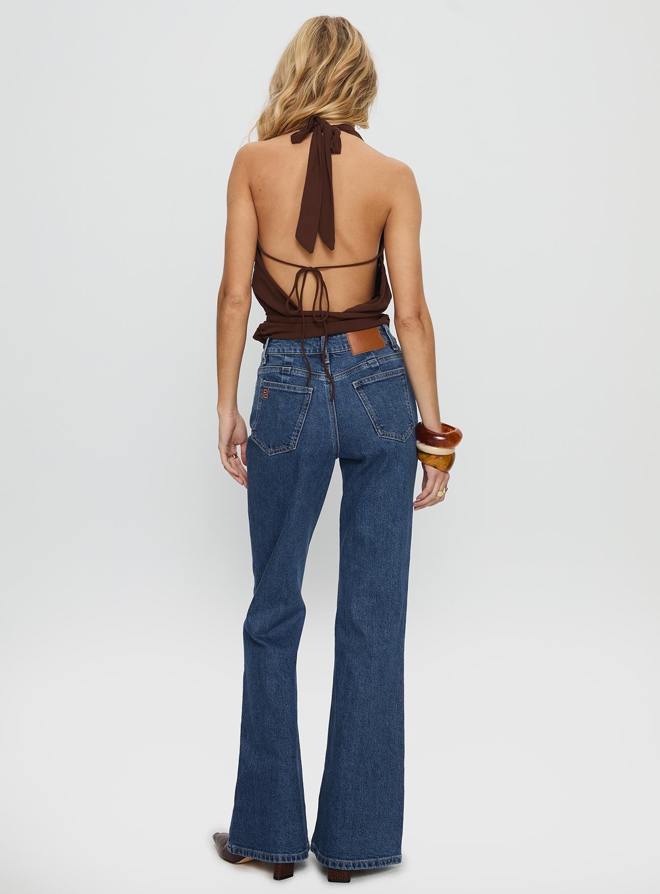 Magic Mirror Mid Rise Bootleg Jeans Mid Blue Wash