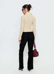 Dariana Flare Pants Black