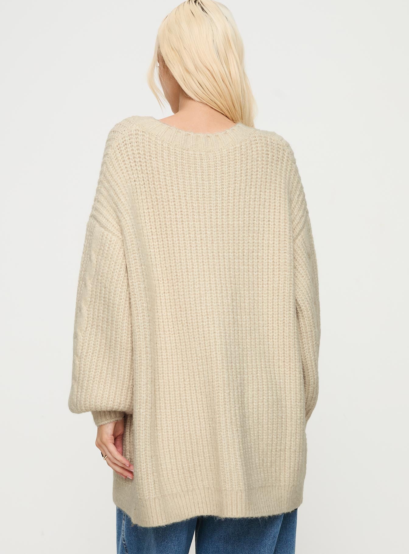 Cameliah Knit Cardigan Cream