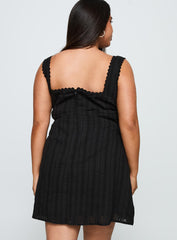 Dasha Mini Dress Black Curve