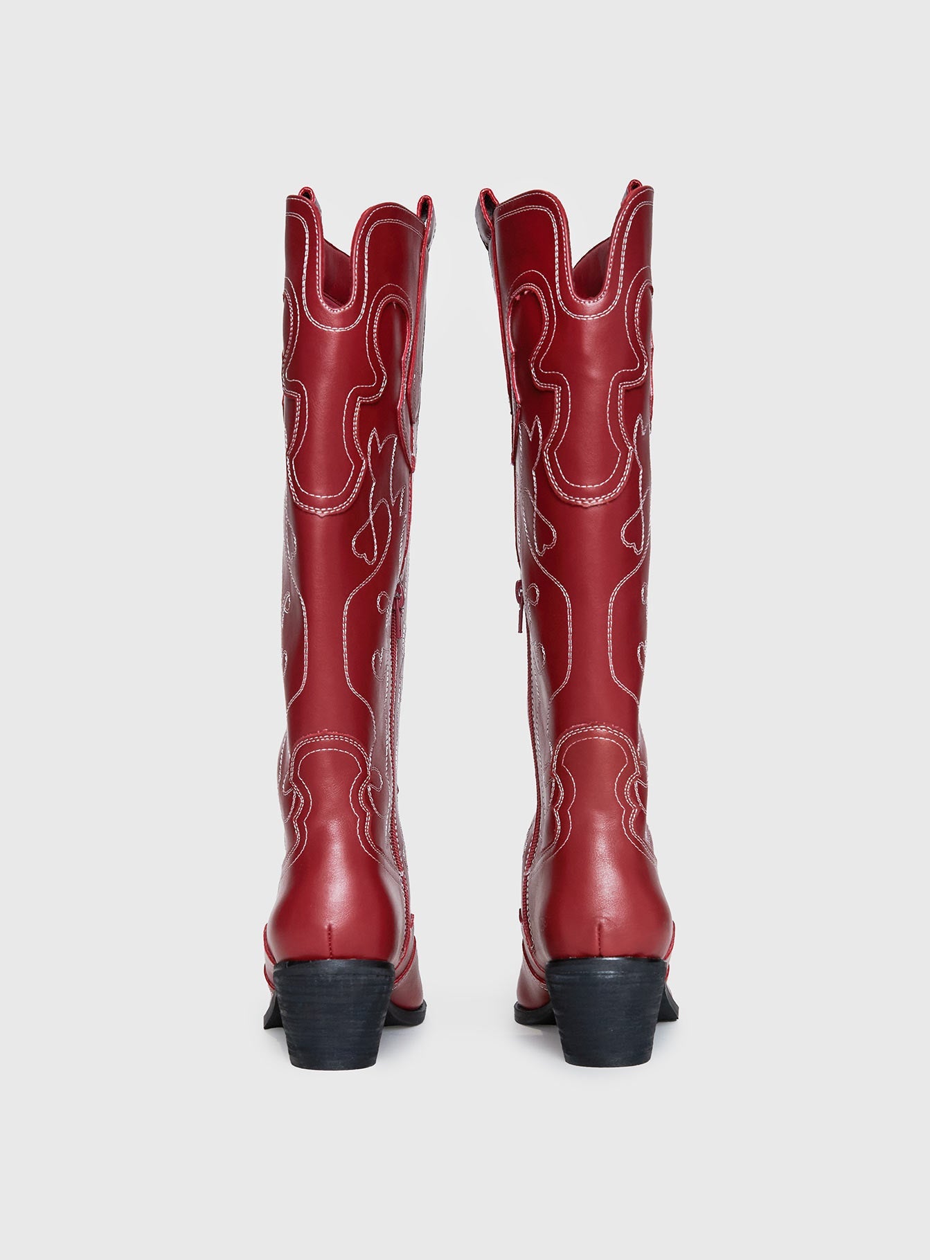 Therapy Malvin Cowboy Boots Cherry