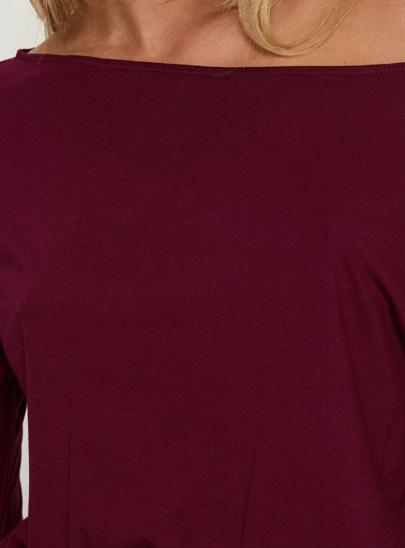 Kaitlinn Ruched Long Sleeve Playsuit Red