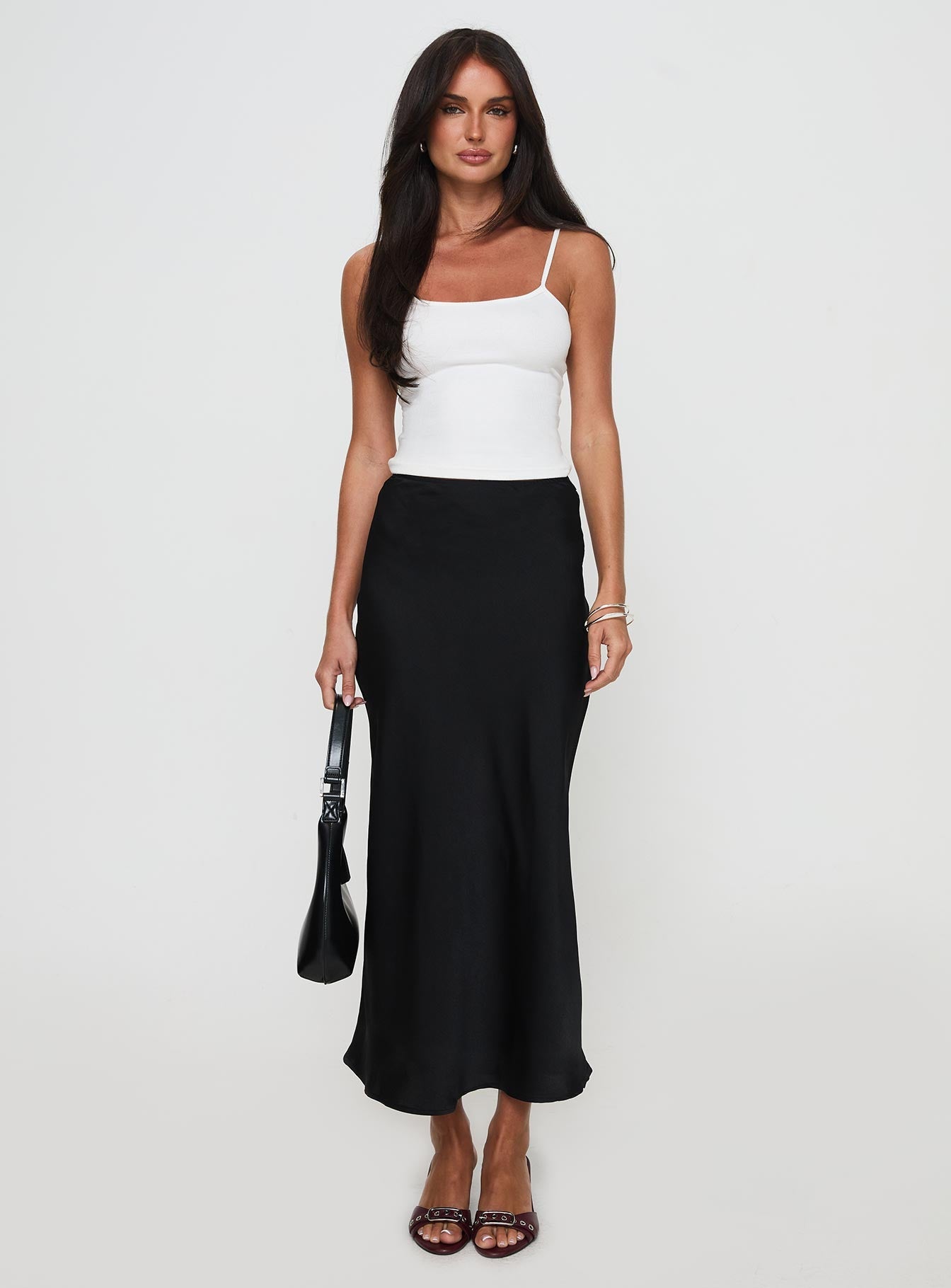 Haley Maxi Skirt Black