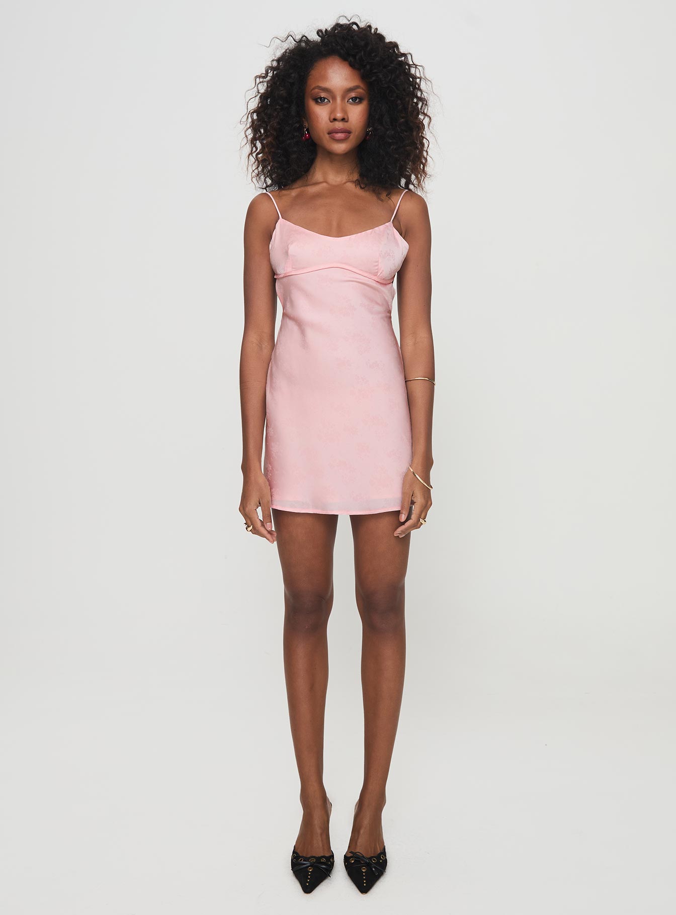 Clemence Mini Dress Pink